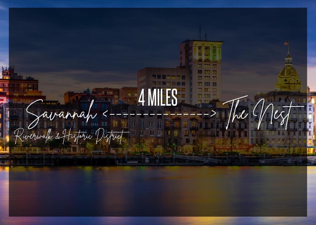 Cozy Oasis 15Min To Dt & Tybee, Home Away From Home - The Nest Σαβάνα Εξωτερικό φωτογραφία